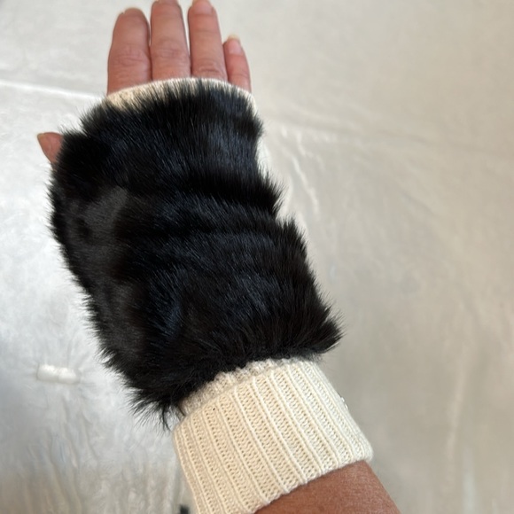 Spyder BEANIE, GLOVE, COWLNECK SCARF - cream - Picture 10 of 13